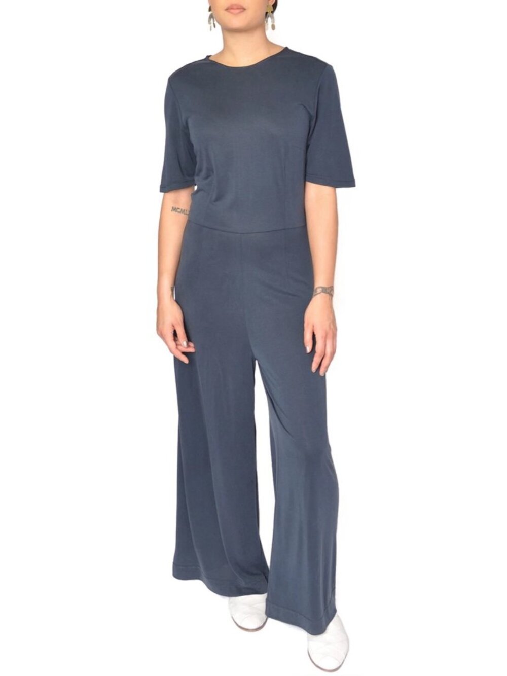 Just Female Marie Blue Modal Jumpsuit